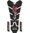 Protector De Depòsito Tank Pad negro para BMW K1200R slim +2