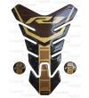 Protector De Depòsito para Yamaha R1 60° Aniversario "Nevada oro", Pegatina par