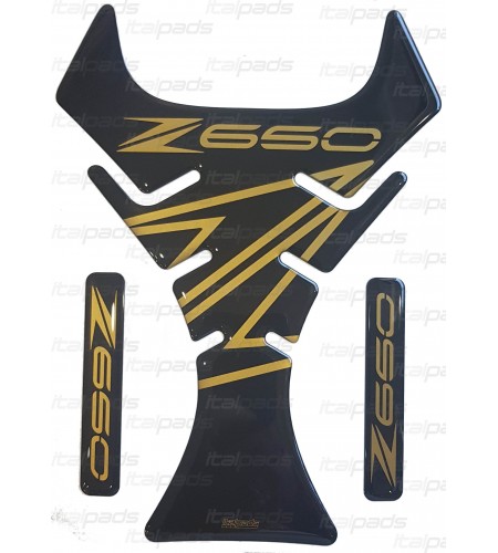 Protector De Depòsito Genérico para Kawasaki Z650 mod. "Alabama" oro