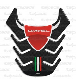 Protector De Depòsito Tank Pad mod. "Skeleton" para DUCATI Diavel