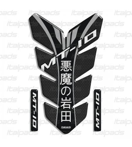 Protector De Depòsito Tank Pad "Iwata's devils" para Yamaha MT-10 honeycomb