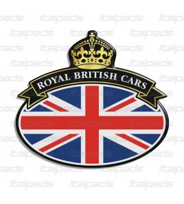 Badge sticker Union Jack Royal British flag bandera inglesa Range Rover 