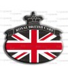 Union Jack Royal British bandera pegatina Range Rover negro