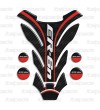 Protector De Depòsito "Detroit"  tonos rojos para Kawasaki ER6n