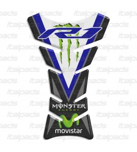 Protector De Depòsito "Clásico Sport" azul para Yamaha R1