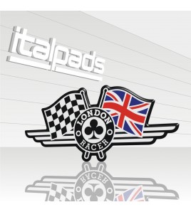 Union Jack bandera pegatina "London Racer" Triumph