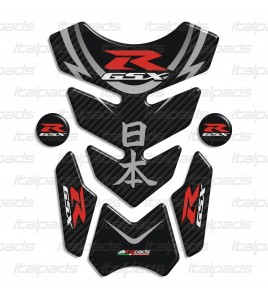 Protector De Depòsito Tank Pad adecuado para SUZUKI GSX-R mod. "3WINGS/s" Kanji Ni-hon + 2 gratis!!