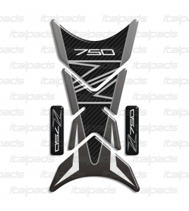 Protector De Depòsito mod. "Shark" para Kawasaki Z750 tonos grises