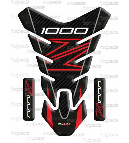 Protector De Depòsito "Nevada" para Kawasaki Z1000 tonos rojos