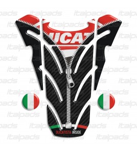 Protector de depósito  "Top Wings ZIP" para DUCATI  +2 sticker