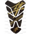 Protector De Depòsito mod. "Florida" negro/oro para Suzuki GSX-R Hayabusa