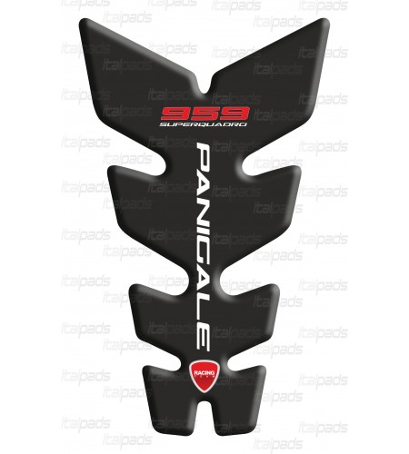 Protector De Depòsito negro adecuado para Ducati Panigale 959