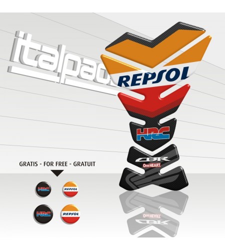 Protector De Depòsito Tank Pad mod. "York Repsol" para Honda CBR + 4 gratis!