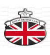 Union Jack Royal British bandera pegatina Range Rover negro/rojo