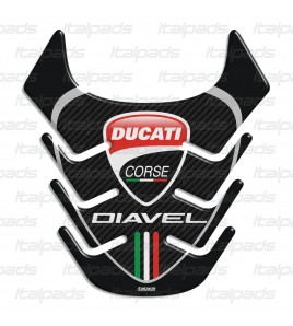 Protector De Depòsito Tank Pad mod. "Skeleton" para DUCATI Diavel