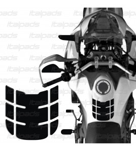 Protector De Depòsito negro mod. "Compact2" para Honda Africa Twin CRF 1000