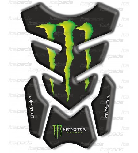 Protector De Depòsito Tank Pad negro 3 Wings MONSTER