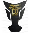 Protector De Depòsito 100th Centenario cuero negro genuino para Moto Guzzi