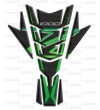 Protector De Depòsito para Kawasaki Z1000 tonos verdes, 2014-2020
