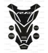 Protector De Depòsito  "Detroit" gris efecto carbono  para Yamaha R1M