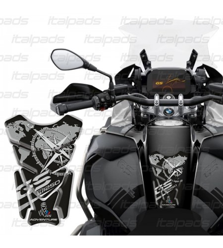 Protector De Depòsito "Negro/Gris" para BMW R1250GS Adventure Triple Black