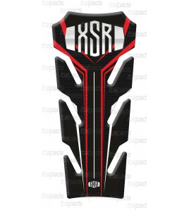 Protector deposito rojo blanco para Yamaha XSR