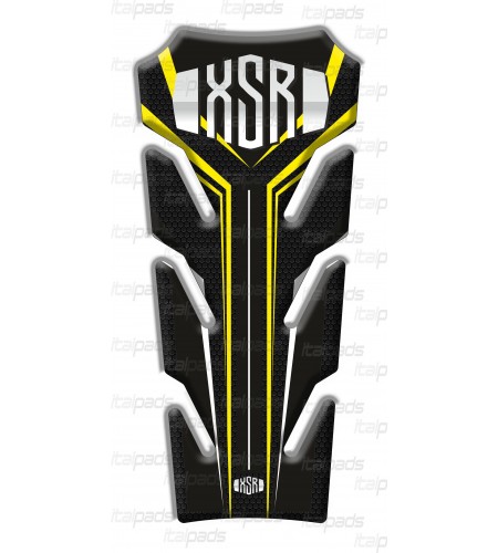 Protector de depósito 60th Anniversary para Yamaha XSR amarillo