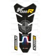 Protection de réservoir SLIM noir/jaune pour BMW K1300R