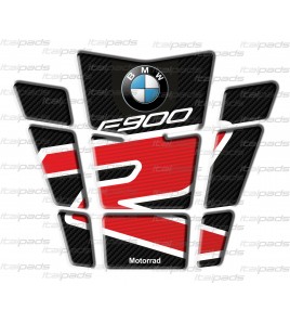 Protector De Depòsito carbon look/rojo, para BMW F900R, para tanque