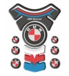 Protector De Depòsito Tank Pad para BMW mod. "De Luxe" logotipo rojo