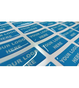 Conjunto de 24 etiquetas de resina, silicona, goma, 3D, lenticulares