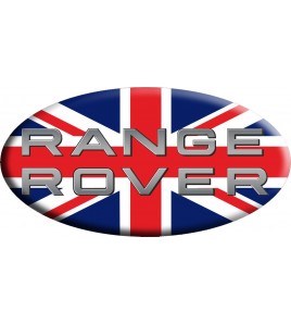 Union Jack Royal British bandera pegatina Range Rover OVAL