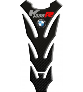 Protector De Depòsito Tank Pad para BMW K1300R negro gradient efecto carbono "SLIM"