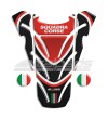 Protector De Depòsito adecuado para Ducati Monster "Top Wings" negro/carbono + 2 Gratis!!