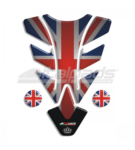 Protector De Depòsito para Triumph U.K. bandera Union Jack (noT) mod. "Illinois Top" + 2 gratis!!