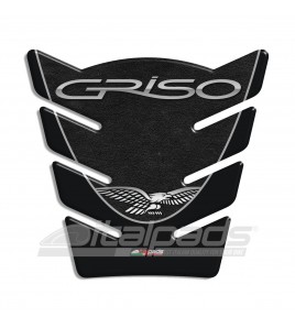 Protector De Depòsito Tank Pad negro cuero para Moto Guzzi Griso