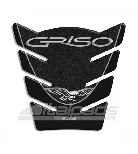 Protector De Depòsito Tank Pad negro cuero para Moto Guzzi Griso