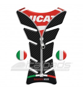 Protector de depósito  "Classic ZIP" para DUCATI  +2 sticker