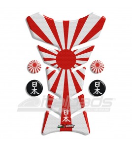 Protector De Depòsito  bandera Japón HoneyComb + 4