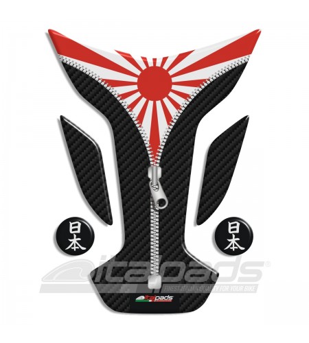 Protector De Depòsito  bandera Japón mod. "Wings ZIP" + 2